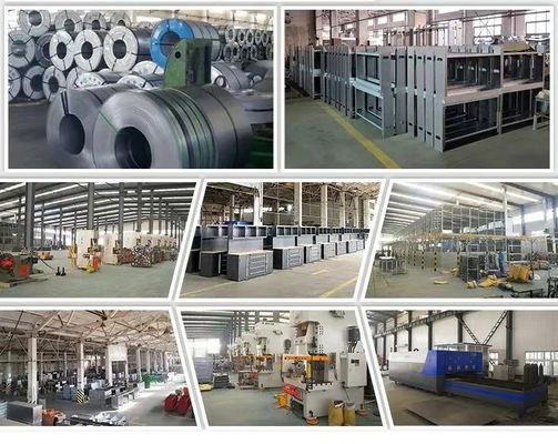 1.0-1.5mm Thickness Modular Metal Workshop Workbench for Customized Storage Solutions