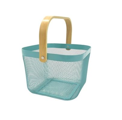 Modern Design Storage Solution Powder Coated Mesh Fruit Basket for Home Storage