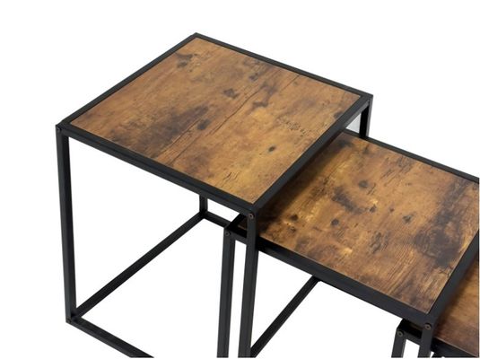 Metal Side Table Living Room Furniture with Modern Design and Luxury Gold Finish