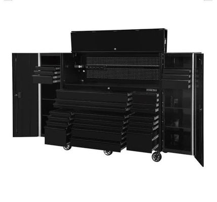 Stainless Steel Handles KEY Lock Heavy Duty Garage Cabinets Storage for Professional