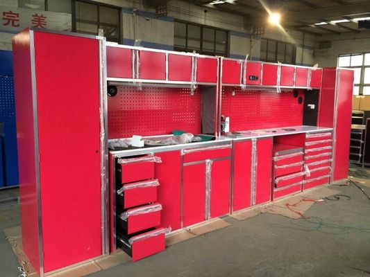 Modular Workshop Garage Tool Storage Cabinet with Cold Rolled Steel Construction