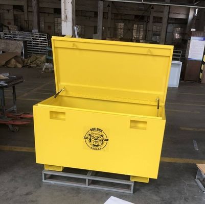 Durable Jobsite Tool Box for Heavy Duty Tools Storage in Engineering Environments