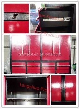 Auto Mechanic Tool Set in LS-28 DIY 1.0mm 1.2mm 1.5mm Tool Cabinet with Optional Casters
