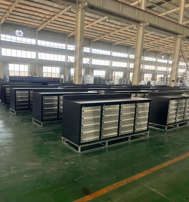 Customized Support 20 Drawer Workbench Cabinet for Heavy Duty Garage Workshop Storage