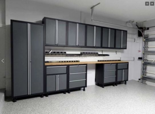 Multi-functional Garage Workshop Rolling Tool Box and Cabinet for Heavy Duty Tools Storage