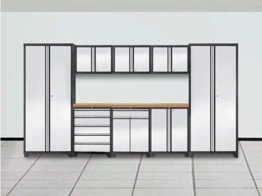 Multi-functional Garage Workshop Rolling Tool Box and Cabinet for Heavy Duty Tools Storage
