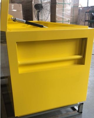 LS-JB-48 Pit Box Tool Cabinet with Customized Color and Brown Drawers Large