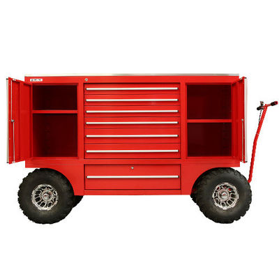 Drawer Mat Optional 2024 Newest Assembly Trolley with Drawers Toolbox Garage Cabinets Storage