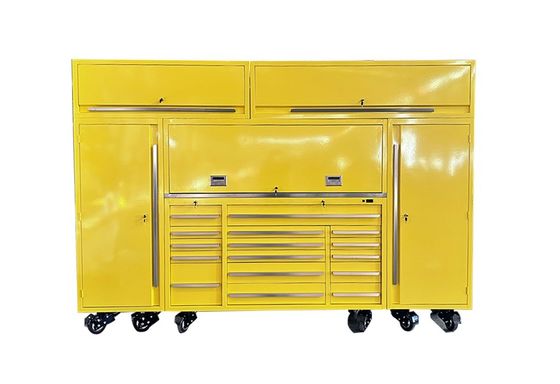 Garage Store Tools Customized Support ODM 72 Inch Tool Cabinet with Drawers and Workbench