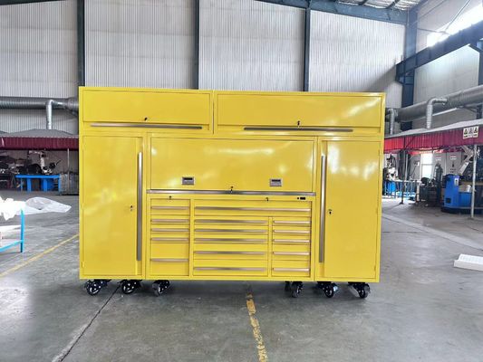 Customized Support 72 Inch Roller Tool Chest of Drawers for Car Repair Garage