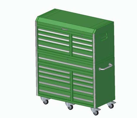 Customizable Tool Storage Steel Tool Box with Roller Drawer and Tool Cabinet on Wheels