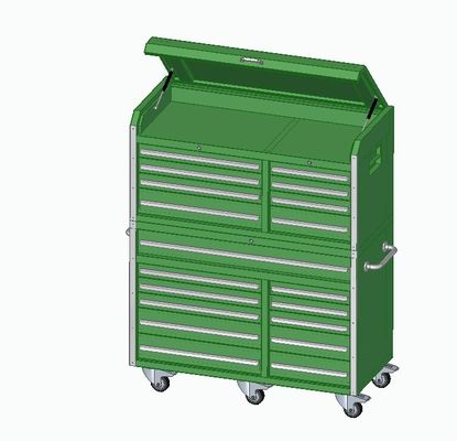 Customizable Tool Storage Steel Tool Box with Roller Drawer and Tool Cabinet on Wheels