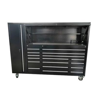 Tool Storage Cabinet Mechanic Workbench with Large Tool Box and Customized Support