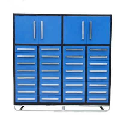Workshop Multifunction Tool Cabinet with 28 Drawers Heavy Duty Metal Tool Storage