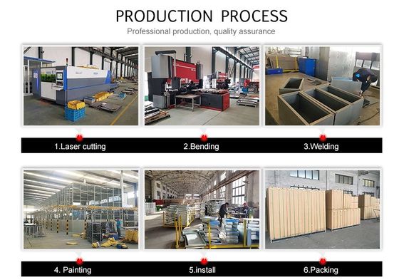 texture Grain Powder Spray Surface Treatment Cold Rolled Steel Tool Storage Workbench for Industrial