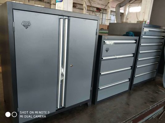 LS-GA008 Garage Tool Cabinet 1.0mm 1.2mm 1.5mm with Optional Casters and ODM Support