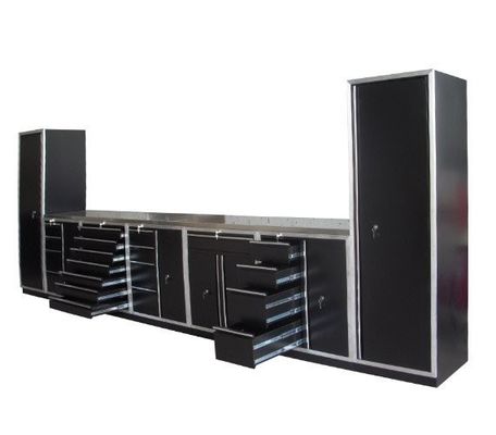 7 Drawers Tools Set for Garage Workshop Metal Storage Cabinet Tool Cabinet Workbench