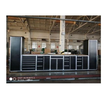 Cold Rolled Steel Work Bench and Tool Storage Cabinet for Heavy Duty Garage Workshop