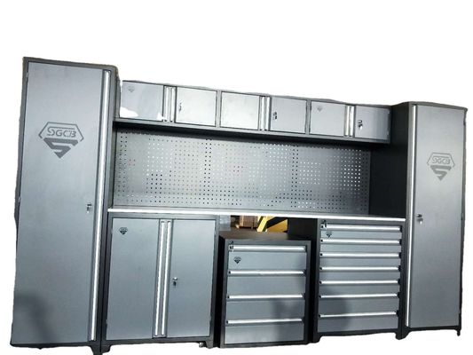 Organize Your Workspace with Customized KEY Lock Garage Tool Storage Cabinet