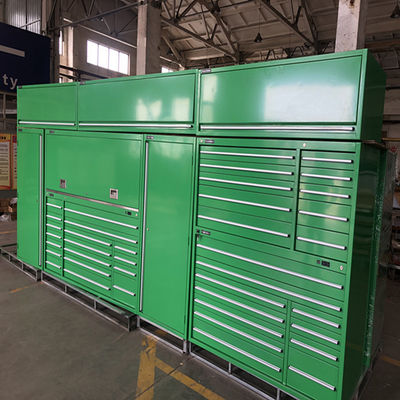 Modular Tool Cabinets for Workshop Featuring KEY Lock and Customized RAL Color