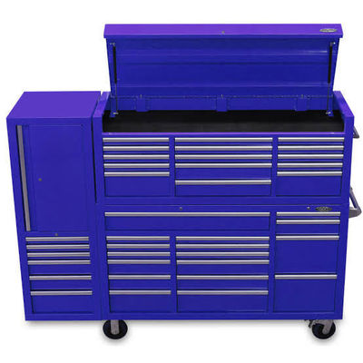 Efficiently Store Your Tools with our Brown Tool Chest on Wheels and Storage System