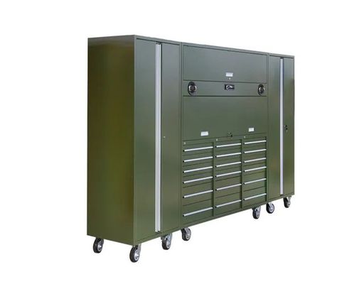 Garage Storage Solution Heavy Duty Movable Tool Cabinets with Customized Support OEM