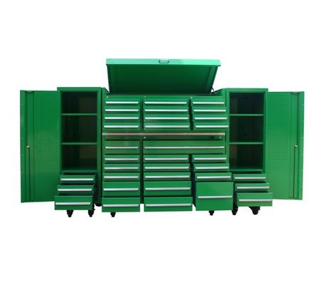 Garage Tool Storage Cabinets with Cold Rolled Steel and Customized Functionality