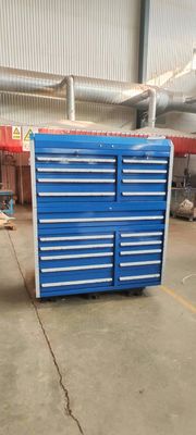 Heavy Duty Workshop Tools Storage Cabinet with Optional Casters and Customized Support