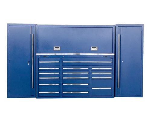 Customized Heavy Duty Metal Storage Cabinet Tool Cabinet Workbench with Drawer and Wheels