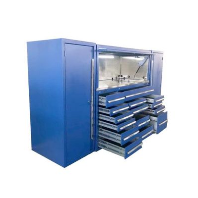 Customized Heavy Duty Metal Storage Cabinet Tool Cabinet Workbench with Drawer and Wheels