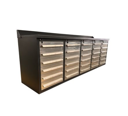 Garage Workshop Tool Chest Cabinet Heavy Duty Tool Cabinet with Workbench and Drawer