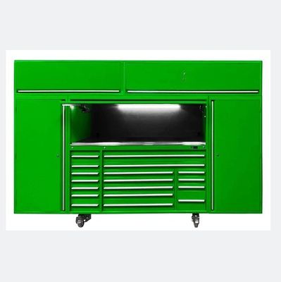 Efficiently Store Your Tools with This Tool Cabinet Trolley and Side Locker Drawer Set