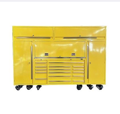Efficiently Store Your Tools with This Tool Cabinet Trolley and Side Locker Drawer Set