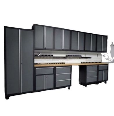 Mobile Garage Tools Storage Cabinet with Lock and Metal Storage Tools Box Combination