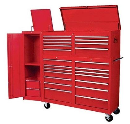 Mechanic Workshop Garage Tools Box Set with Wheels and Customized 1.0-1.5mm Thickness