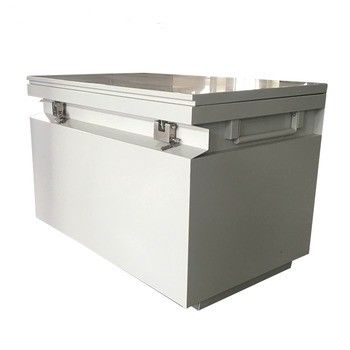 Outdoor Construction Site Cold Rolled Steel Job Box with Wheels Garage Store Tools