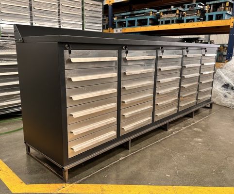 15-Drawer Heavy Duty Workshop Tool Cabinet Workbench for Storage Spare Tools Parts Box