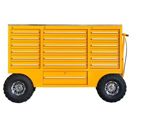 Drawer Mat Optional Heavy Duty Tool Cart with Lock and Rolling Trolley Design