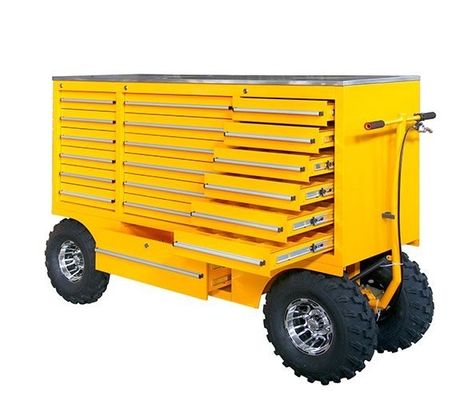 Drawer Mat Optional Heavy Duty Tool Cart with Lock and Rolling Trolley Design