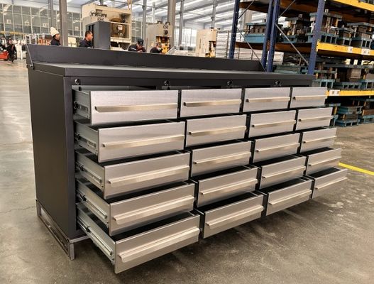 Organize Your Workshop with a Heavy Duty Cold Rolled Steel Workbench and Drawers
