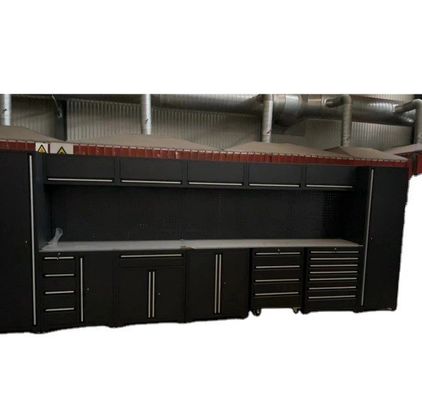 Powder Coating Finish Garage Cabinet with Tools Storage Workbench Tool Cart Tool Trolley