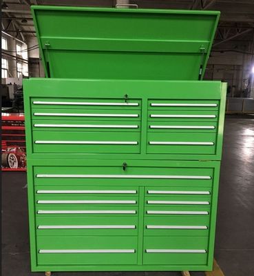 ODM Customized Support Metal Workshop Garage Storage Tool Cabinet with Drawers and Wheels
