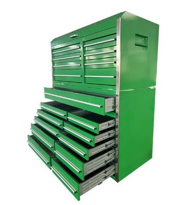 Workshop Garage Tool Storage Cabinet Heavy Duty 96&quot; Tool Cabinet on Wheels with Cabinet