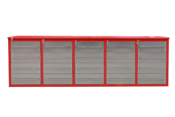 Customized Support ODM Heavy Duty Metal 15 Drawer 96&quot; Tool Chest for Garage Workshops