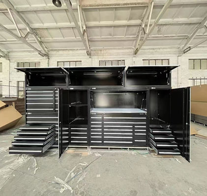 1.0mm 1.2mm 1.5mm Multi Custom Made Workbench Tool Cabinet with Lock and Optional Casters