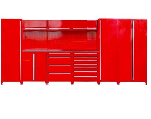 Customized Tool Storage Solution Heavy Duty Tool Box Metal Workbench for Workshop