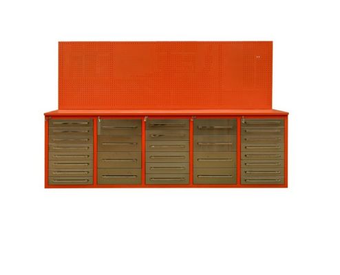 Garage Workshop Workbench with 30 Drawers and Storage Spare Tools Parts Box Function