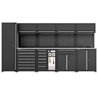 Custom Metal Garage Tool Storage Cabinet with High Capacity and Customized Support ODM