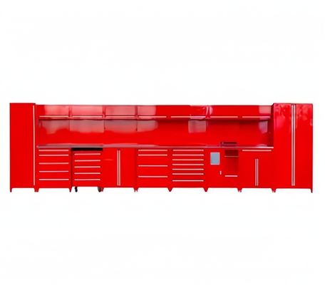 Workstation Modular Workbench Tool Cabinet with Heavy Duty Garage Roller and Tool Box Kit