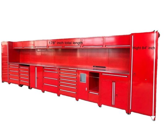 Key Lock Modular Garage Cabinets with Professional Design and Customized Support